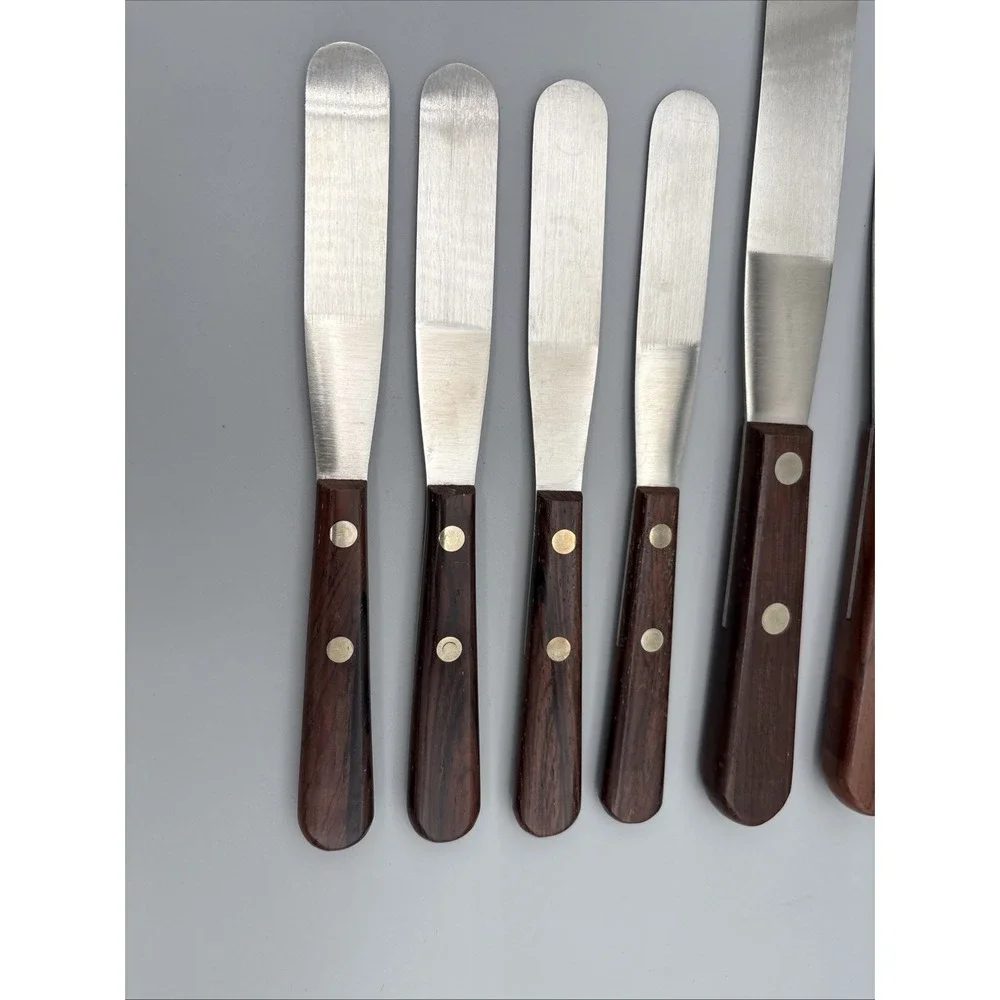 VTG‎ SS Lamson LOT of 8 Frosting Spatula 6S01 9003 USA Mult sizes 7.5 - 12
